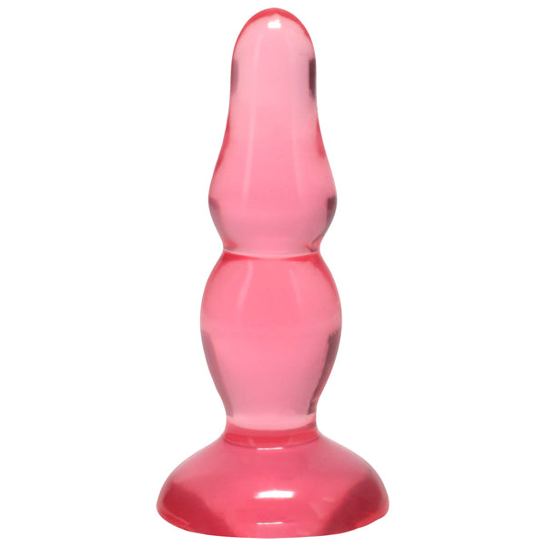 Crystal Jellies 4" Novice Pop Plug - Pink