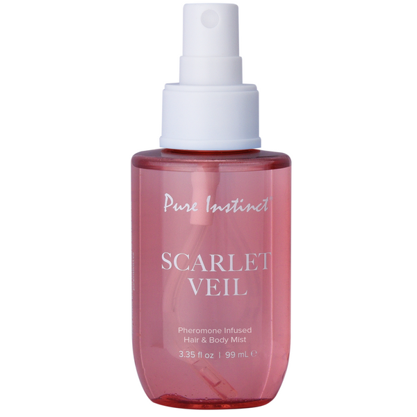 PURE INSTINCT Signature Collection Scarlet Veil Pheromone Infused Hair & Body Mist - 99ml