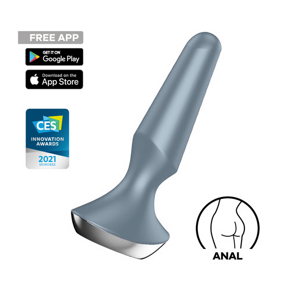 Plug-ilicious 2 Connect App Anal Vibrator - Ice