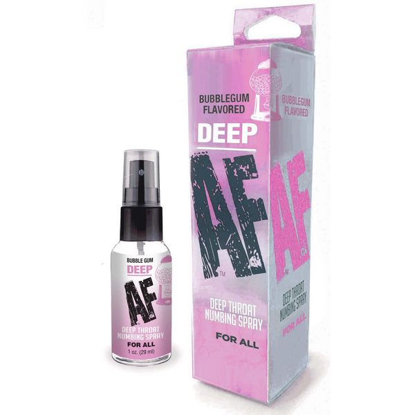 Deep AF Bubblegum Numbing Throat Spray - 1 oz.