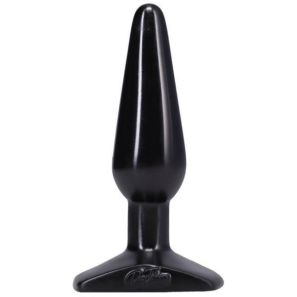 The Classic Butt Plug Smooth - Medium Black