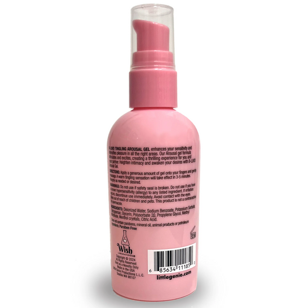 B-Luvd Tingling Arousal Gel - 4 oz.