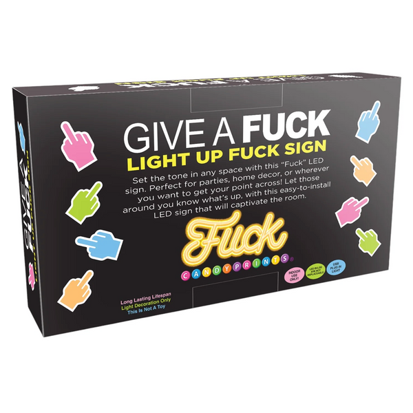 Neon Fuck Light Up Sign