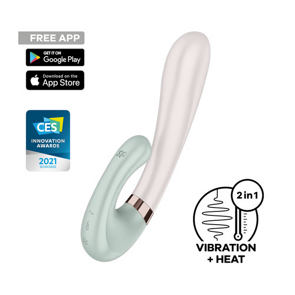 Heat Wave Connect App G-Spot Vibrator - Mint