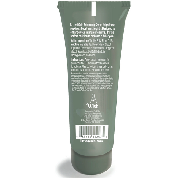 B-Luvd Girth Enhancing Cream - 2 oz.