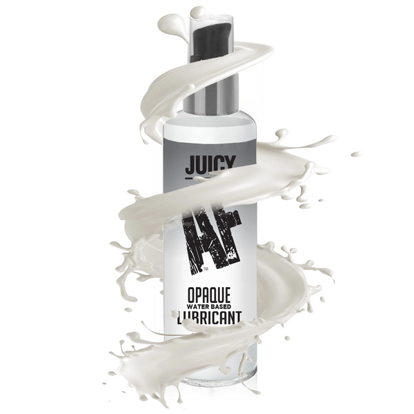 Juicy AF Water-Based Creamy White Opaque Lubricant - 2 oz.