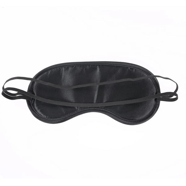 Sex & Mischief Satin Blindfold - Black