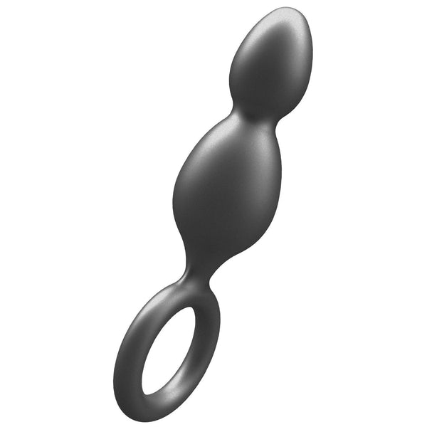 BUTTOCKS The Plugger Metallic Silicone Anal Plug