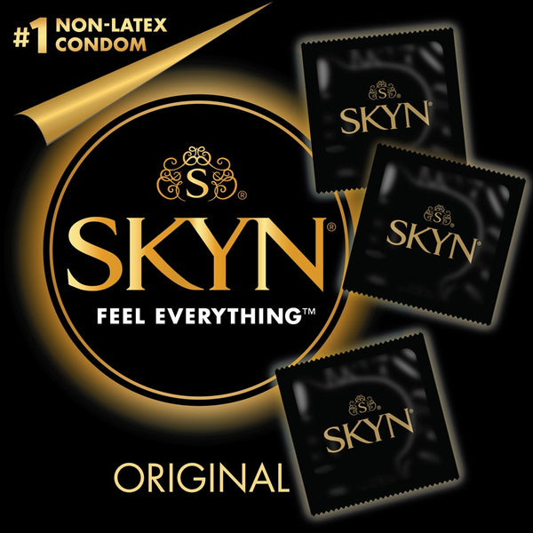 SKYN Original Natural Feeling Condoms - 20 Pack - Extreme Toyz Singapore - https://extremetoyz.com.sg - Sex Toys and Lingerie Online Store - Bondage Gear / Vibrators / Electrosex Toys / Wireless Remote Control Vibes / Sexy Lingerie and Role Play / BDSM / Dungeon Furnitures / Dildos and Strap Ons  / Anal and Prostate Massagers / Anal Douche and Cleaning Aide / Delay Sprays and Gels / Lubricants and more...