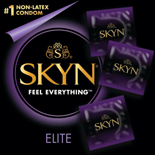 SKYN Elite Ultra Thin & Ultra Soft Condoms - 20 Pack - Extreme Toyz Singapore - https://extremetoyz.com.sg - Sex Toys and Lingerie Online Store - Bondage Gear / Vibrators / Electrosex Toys / Wireless Remote Control Vibes / Sexy Lingerie and Role Play / BDSM / Dungeon Furnitures / Dildos and Strap Ons / Anal and Prostate Massagers / Anal Douche and Cleaning Aide / Delay Sprays and Gels / Lubricants and more...