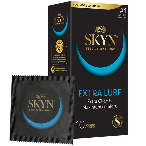 Extra Lubricated Condoms - 10 Pack