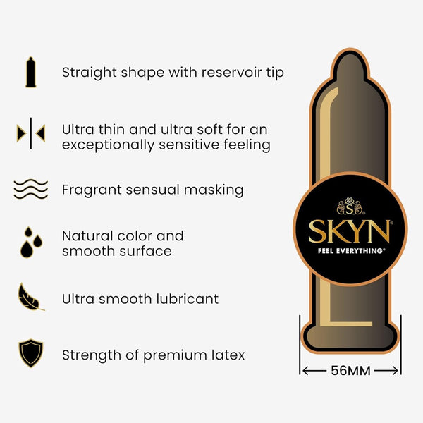 SKYN Large Condoms - 36 Pack - Extreme Toyz Singapore - https://extremetoyz.com.sg - Sex Toys and Lingerie Online Store - Bondage Gear / Vibrators / Electrosex Toys / Wireless Remote Control Vibes / Sexy Lingerie and Role Play / BDSM / Dungeon Furnitures / Dildos and Strap Ons  / Anal and Prostate Massagers / Anal Douche and Cleaning Aide / Delay Sprays and Gels / Lubricants and more...
