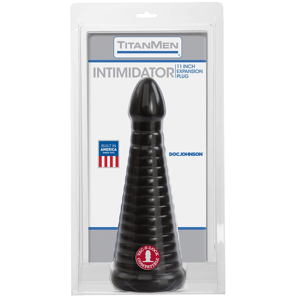 Doc Johnson TitanMen Intimidator Expansion Plug - 11 Inch - Extreme Toyz Singapore - https://extremetoyz.com.sg - Sex Toys and Lingerie Online Store - Bondage Gear / Vibrators / Electrosex Toys / Wireless Remote Control Vibes / Sexy Lingerie and Role Play / BDSM / Dungeon Furnitures / Dildos and Strap Ons &nbsp;/ Anal and Prostate Massagers / Anal Douche and Cleaning Aide / Delay Sprays and Gels / Lubricants and more...