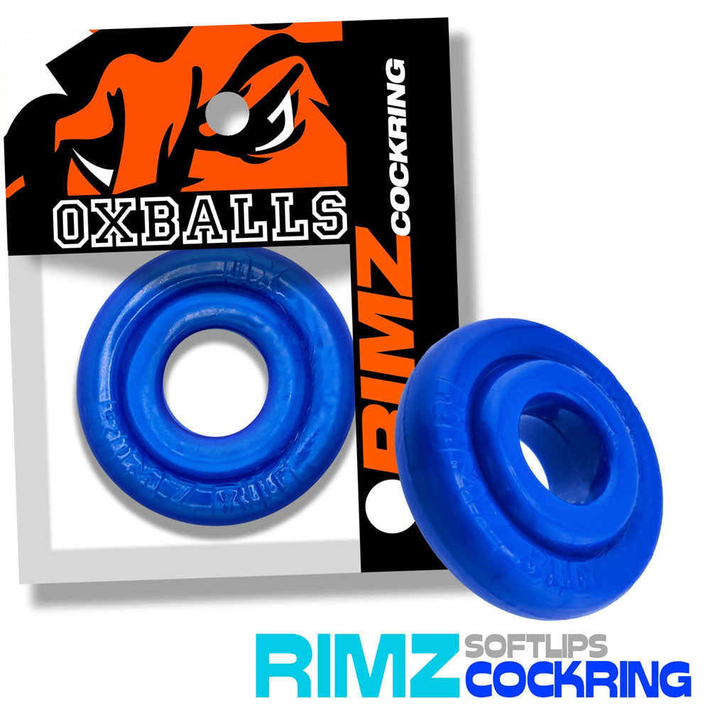 RIMZ flexTPR™ Softlips Cockring - Blue Pool