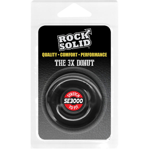 Doc Johnson ROCK SOLID The 3X Donut Cock Ring - Extreme Toyz Singapore - https://extremetoyz.com.sg - Sex Toys and Lingerie Online Store - Bondage Gear / Vibrators / Electrosex Toys / Wireless Remote Control Vibes / Sexy Lingerie and Role Play / BDSM / Dungeon Furnitures / Dildos and Strap Ons  / Anal and Prostate Massagers / Anal Douche and Cleaning Aide / Delay Sprays and Gels / Lubricants and more...