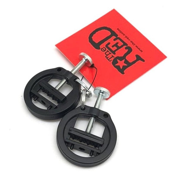 Gangbangster THE RED Pair Of Nipple Clamps - Extreme Toyz Singapore - https://extremetoyz.com.sg - Sex Toys and Lingerie Online Store - Bondage Gear / Vibrators / Electrosex Toys / Wireless Remote Control Vibes / Sexy Lingerie and Role Play / BDSM / Dungeon Furnitures / Dildos and Strap Ons  / Anal and Prostate Massagers / Anal Douche and Cleaning Aide / Delay Sprays and Gels / Lubricants and more...