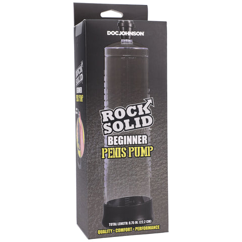 Doc Johnson ROCK SOLID Beginner Penis Pump - Extreme Toyz Singapore - https://extremetoyz.com.sg - Sex Toys and Lingerie Online Store - Bondage Gear / Vibrators / Electrosex Toys / Wireless Remote Control Vibes / Sexy Lingerie and Role Play / BDSM / Dungeon Furnitures / Dildos and Strap Ons &nbsp;/ Anal and Prostate Massagers / Anal Douche and Cleaning Aide / Delay Sprays and Gels / Lubricants and more...