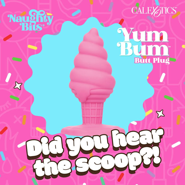 Naughty Bits Yum Bum Ice Cream Cone Butt Plug