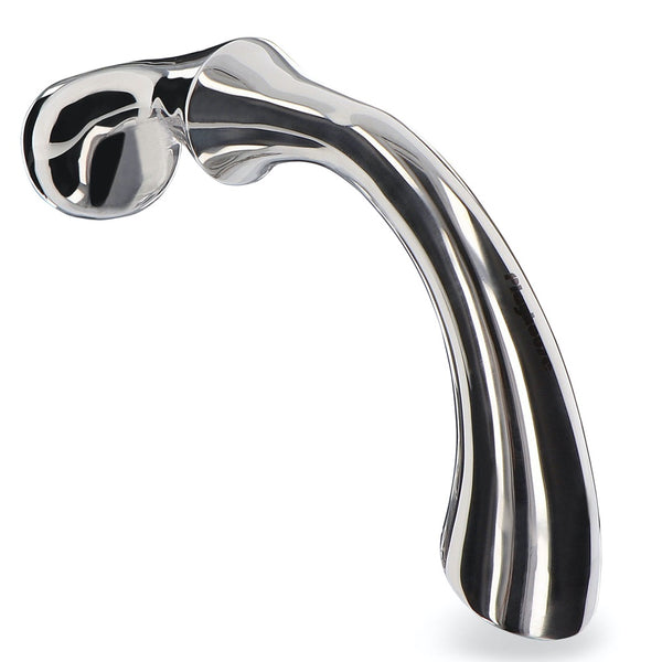 Playhouse Ribbed Pleasure Stainless Steel Wand - Extreme Toyz Singapore - https://extremetoyz.com.sg - Sex Toys and Lingerie Online Store - Bondage Gear / Vibrators / Electrosex Toys / Wireless Remote Control Vibes / Sexy Lingerie and Role Play / BDSM / Dungeon Furnitures / Dildos and Strap Ons  / Anal and Prostate Massagers / Anal Douche and Cleaning Aide / Delay Sprays and Gels / Lubricants and more...