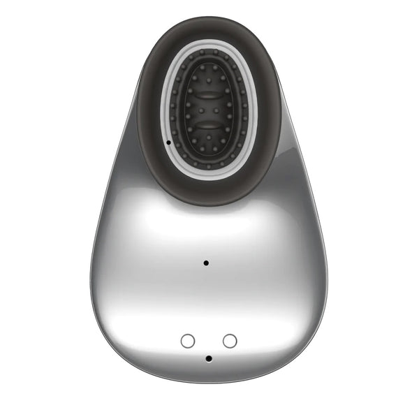 Twitch Innovation Hands-Free Suction & Vibration Clitoral Stimulator - Silver