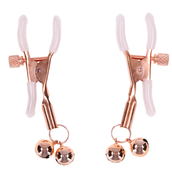 Sex & Mischief: Peaches 'n CreaMe Bell Nipple Clamps