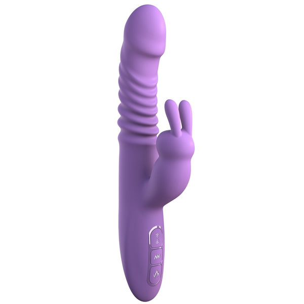 Fantasy For Her Rechargeable Thrusting Silicone Rabbit