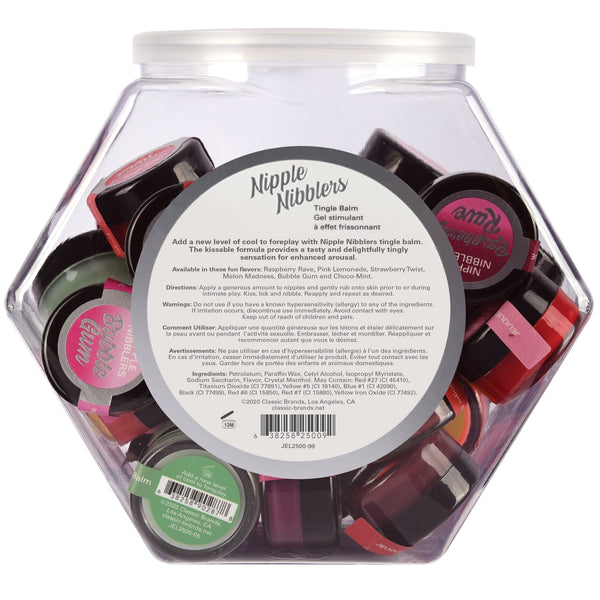 JELIQUE Nipple Nibblers Assorted Cool Tingle Balm - 36 Count