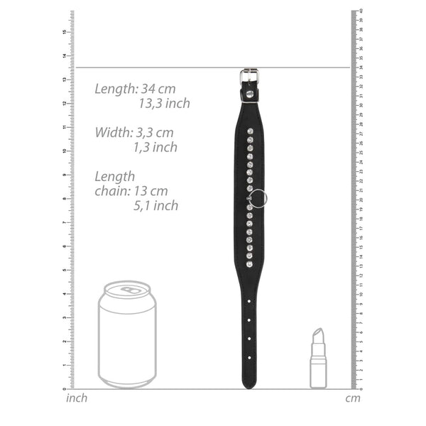 痛い！ダイヤモンドスタッズアンクルカフス