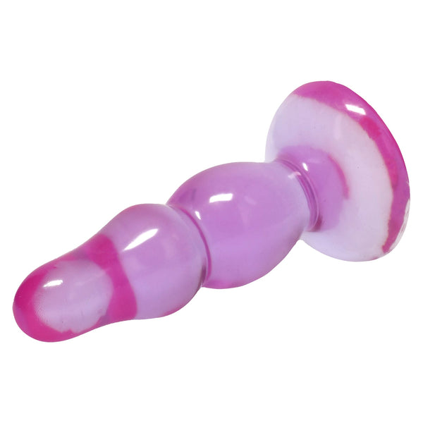 Crystal Jellies 4" Novice Pop Plug - Purple