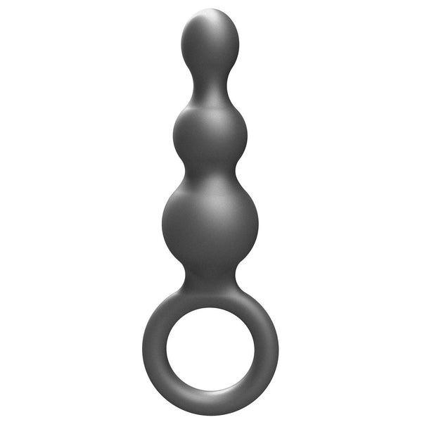 BUTTOCKS The Stuffer Metallic Silicone Anal Plug