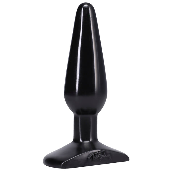 The Classic Butt Plug Smooth - Medium Black