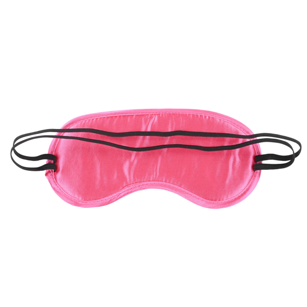 Sex & Mischief Satin Blindfold - Hot Pink