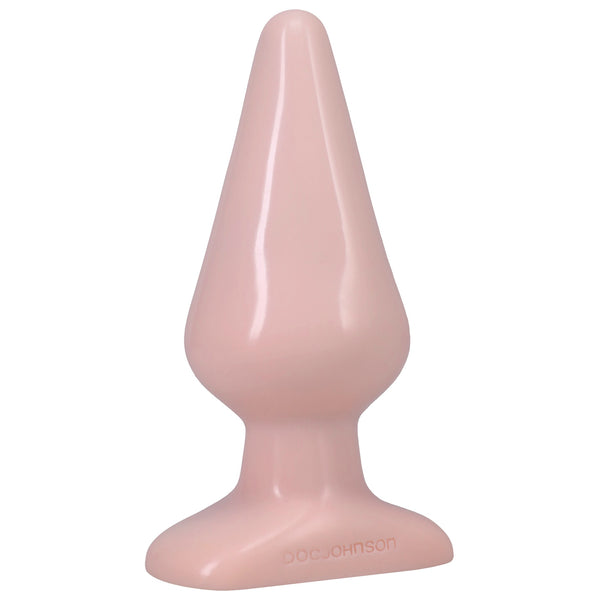 The Classic Butt Plug Smooth - Large Cream