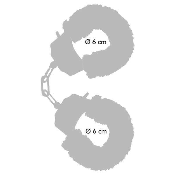 CLASSICS Furry Fun Cuffs - White