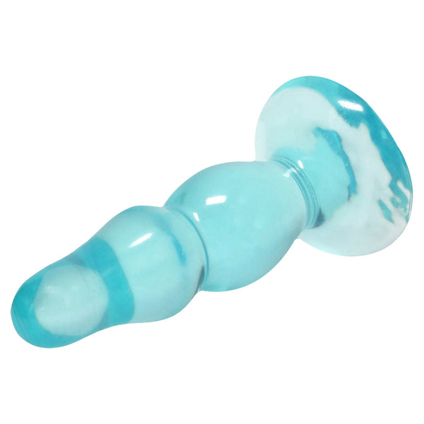 Crystal Jellies 4" Novice Pop Plug - Teal