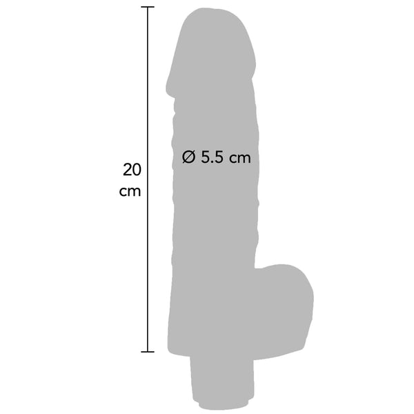 CLASSICS Boy Wonder Vibrating Dong - 20cm