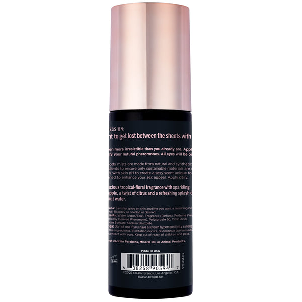 SIMPLY SEXY Confessions Collection Afternoon Delight Pheromone Fragrance Hair & Body Mist - 99ml