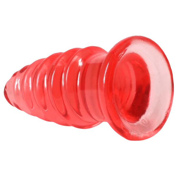Crystal Jellies 5" Anal Twist Plug - Pink