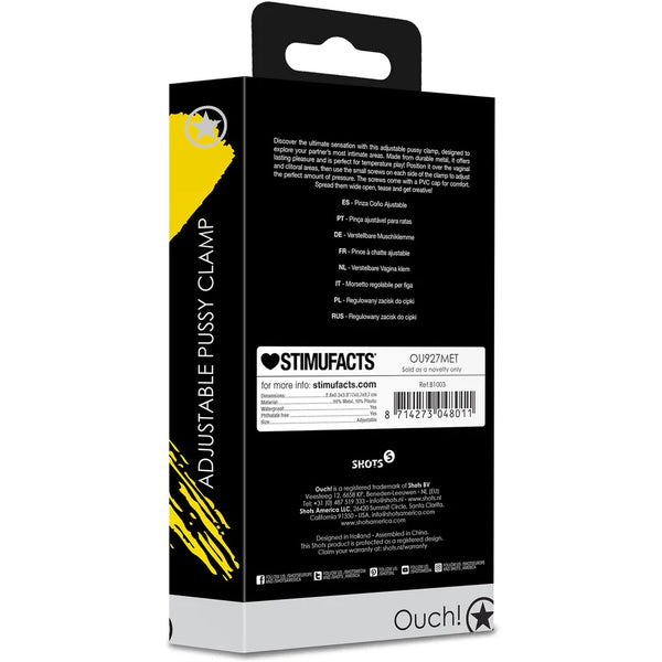 Ouch! Xtreme Adjustable Pussy Clamp