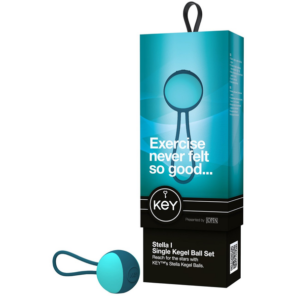 Key by Jopen Mini Stella I Kegel Ball Set - Blue