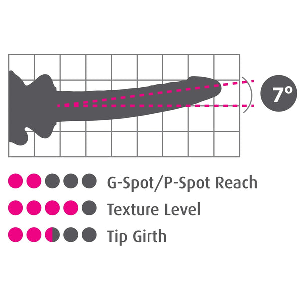 Icicles No. 86 Glass Dildo with Suction Base