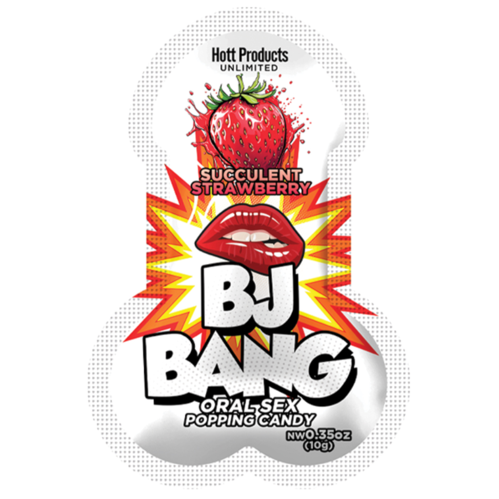BJ Bang Oral Sex Popping Candy - Succulent Strawberry