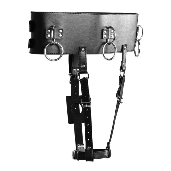 Ouch! Xtreme Belt with Vibrator Holder