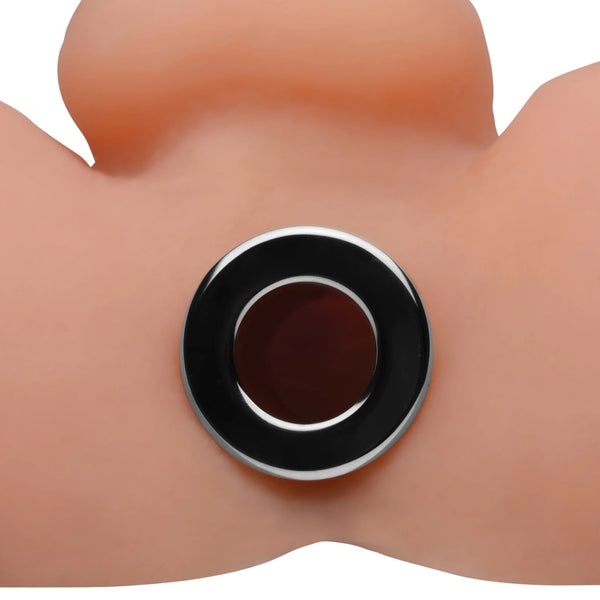 Abyss Hollow Metal Anal Dilator - Medium