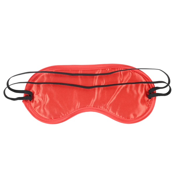 Sex & Mischief Satin Blindfold - Red
