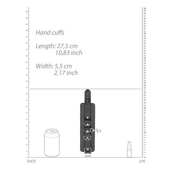 Ouch! Leather Hand & Leg Cuffs