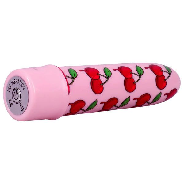GoodHead Buzz Buddies 5" Muti-Speed Vibe - Cherries