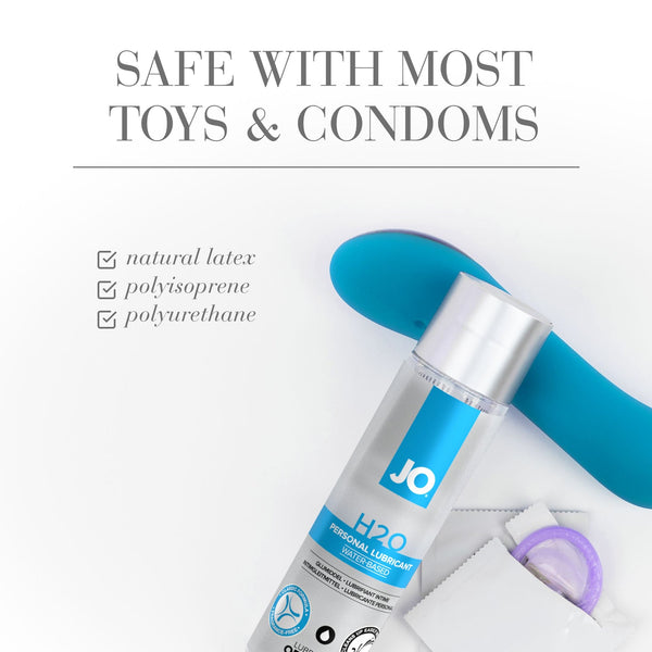 System JO H2O Original Lubricant 120ml - Extreme Toyz Singapore - https://extremetoyz.com.sg - Sex Toys and Lingerie Online Store - Bondage Gear / Vibrators / Electrosex Toys / Wireless Remote Control Vibes / Sexy Lingerie and Role Play / BDSM / Dungeon Furnitures / Dildos and Strap Ons  / Anal and Prostate Massagers / Anal Douche and Cleaning Aide / Delay Sprays and Gels / Lubricants and more...