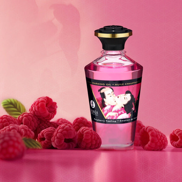 媚薬ウォーミングオイル - ラズベリーフィーリング 100ml