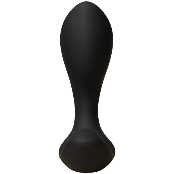 Duo Remote Control Rechargeable Vibrating Butt Plug - Small